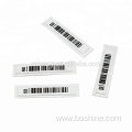 AM 58khz Security Soft Label barcode Label
